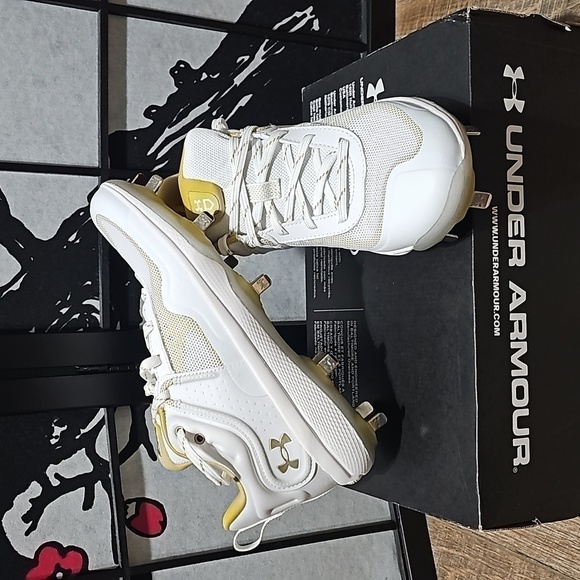 Under Armour UA Glyde MT Metal Low Cleats Size 8 NWB - Picture 4 of 12